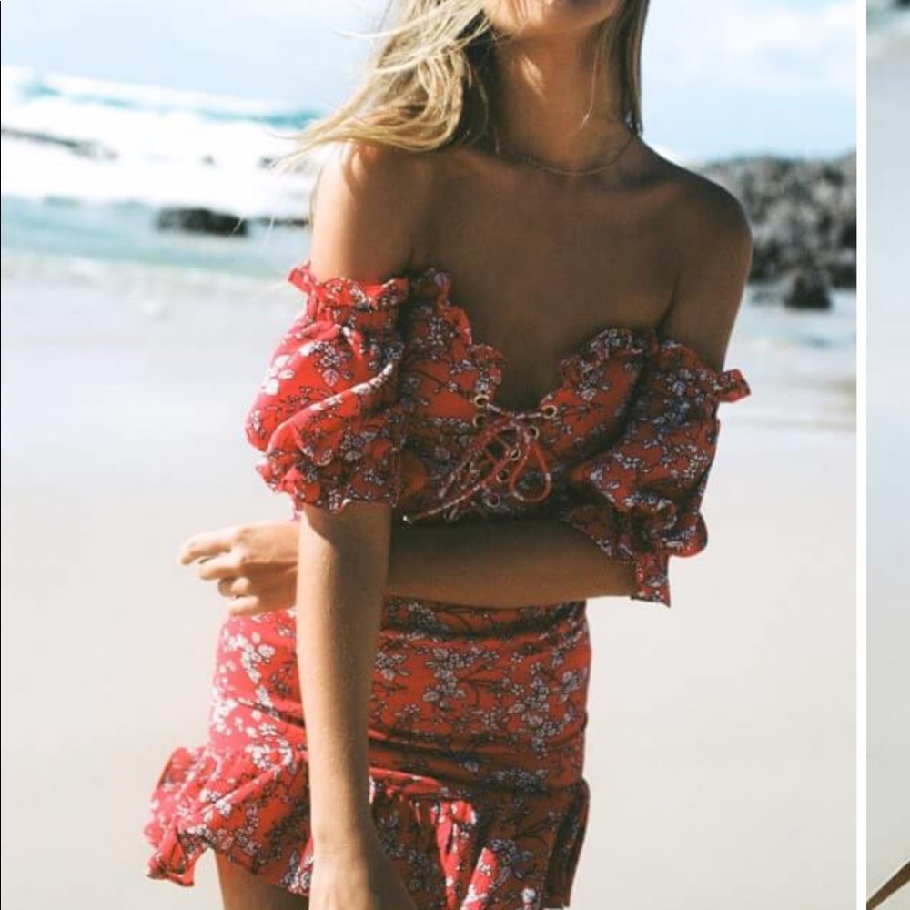 Sabo Skirt Flor corset dress